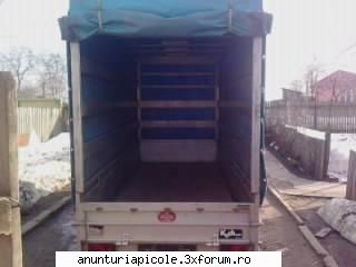 remorca auto remorca auto axe adusa din ro, dimensiuni interior lungime 4m,latime 1,5m, inaltime