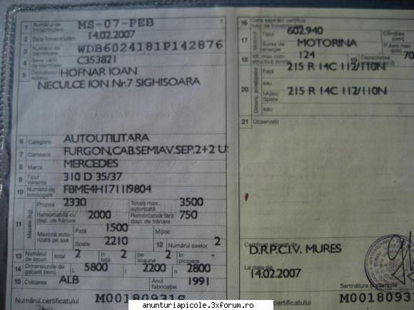 mercedes 3.5 vinzare mercedes izoterma 3.5 t&nbsp; fam rafturi euro negociabil