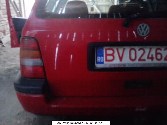 vand volksvagen golf rar efect sau schimb stupi inca poza