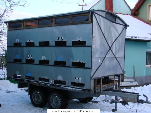 apicol vand apicol, doua axe, familii, lazi remorca din 2002 rar facut doua zile, numere rosii.