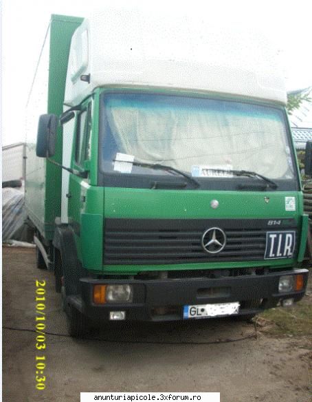 vand mercedes 814,an fabricatie 1995.duba fibra    6m latime.2,5 pentru 5200euro negociabil nr: :)