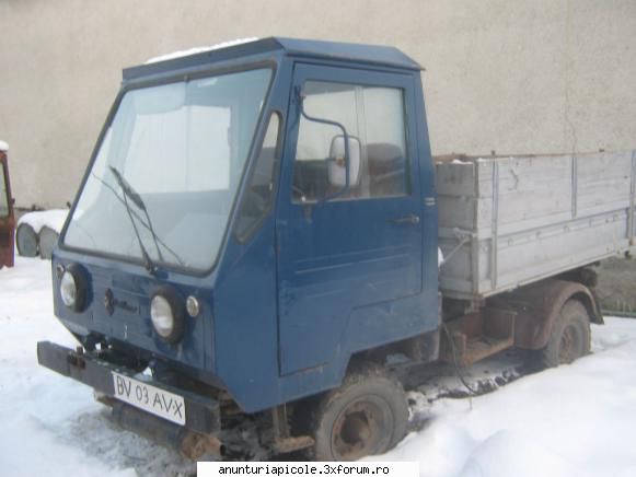 v�nd multicar ifa m-25, diesel, cu benă 3 mp, �n trei perfect. se conduce cu categoria 1450