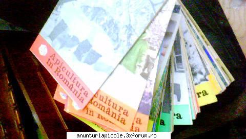 vand 280 reviste apicultura din anii numere din fiecare an,5 ani sunt intregi(12 numere)in stare