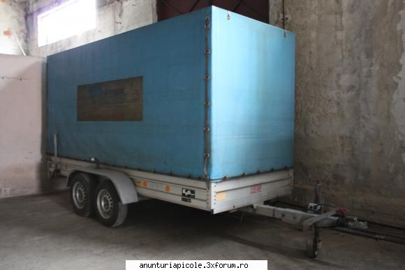 vand remorca 4x1.8m 0744503851 sau suceava vand remorca cu prelata 4x1.8m - 1800e