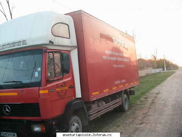 cumpar camion duba 7,5t din 1996 mercedes atego cuseta dormit cabina merita vazut.tel 0720167483