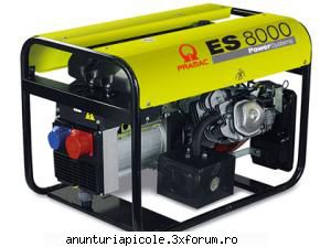 vand generator pramac es 3000-motor nou(aprox 8 ore de 2000 ron-pret nou:3000 ron. tehnice: 
standby