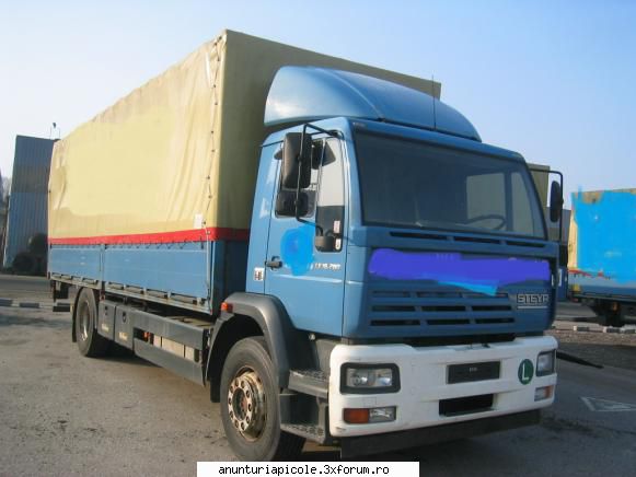 vand man/steyr 18.285/le 280 b, euro 3, 557000 km ,motor d0836 lfl03 6871 cmc,8 si oglinzi l=7,2m