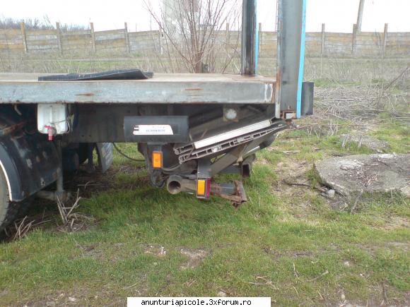 vand camion daf 18.5 tone lift 1.5t, platforma 7.5m lungime foto