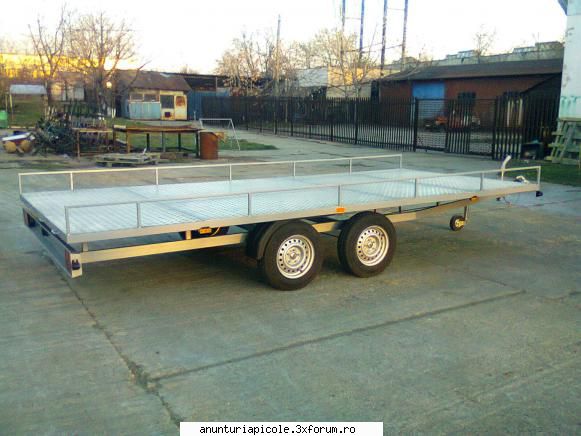 remorca este cu titlu de executia se face la comanda , orice dimensiune si sarcina panala 3,5