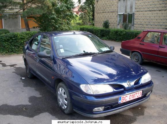 schimb diverse auto familii albine 1,renault megane 1999,2 airbags audio volan,cd reglabile 1.6