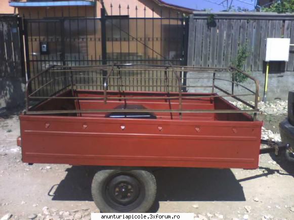 vand remorca autoturism remorca usoara fara sistem franare, sarcina max. autorizata 500 kg, coviltir