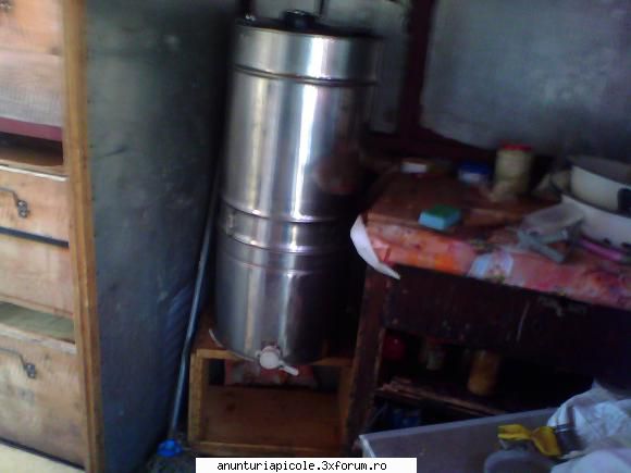 centrifuga inox maturator inox filtru detasabil poza