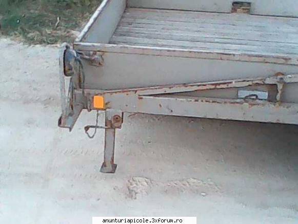poza vand remorca auto 2 axe