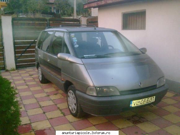 vand renault espace vand renault espace 1994 benzina gpl 1,95 7locuri abs caroserie fibra, pret 2400