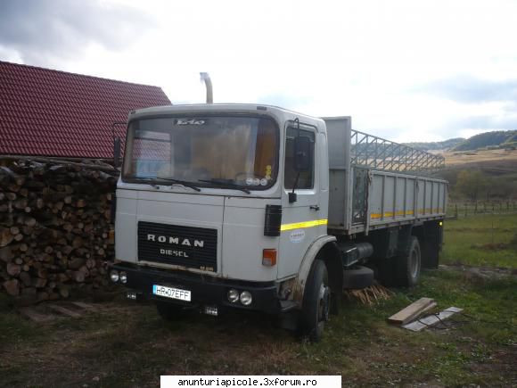 camion apicol camion roman 10215 stare buna motor anvelope 80% pret 3500e jud.