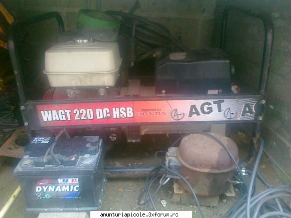 Motogenerator cu triodina Honda - Vand 2 generatoare electrice mono si trifazic - VANZARI ECHIPAMENTE APICOLE