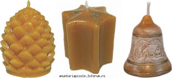 Oferta - ECHIPAMENTE APICOLE - Forma lumanare con de pin - 8 x 6,5 cm (350g) - VANZARI ECHIPAMENTE APICOLE