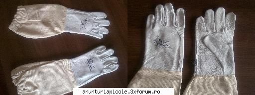 Oferta - ECHIPAMENTE APICOLE - Manusi apicole cu manseta - ron Masuri: - S - 23 - VANZARI ECHIPAMENTE APICOLE