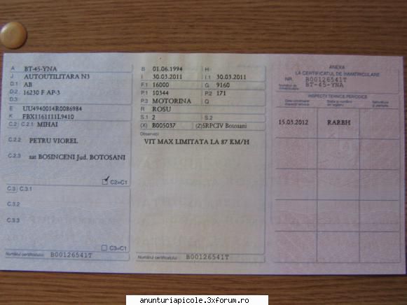 Raba izoterma an 1994 cabina dubla - 3000 euro - mihai_bt - VANZARI - CUMPARARI AUTO