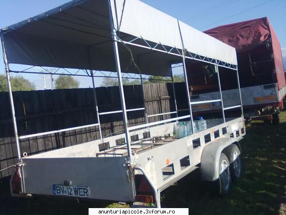 Remorca 2 axe tandem, 2 t - Alecs444 - VANZARI - CUMPARARI AUTO
