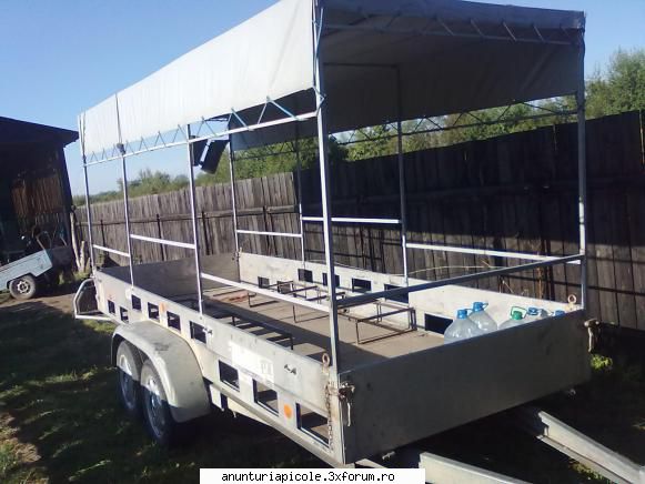 Remorca 2 axe tandem, 2 t - Alecs444 - VANZARI - CUMPARARI AUTO