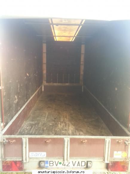 Remorca Saris tandem 2.7t Prelata ! - dorel_v2002 - VANZARI - CUMPARARI AUTO