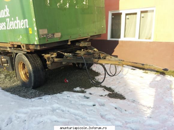 Remorca bdf 18t - Vrajitoru Alb - VANZARI - CUMPARARI AUTO