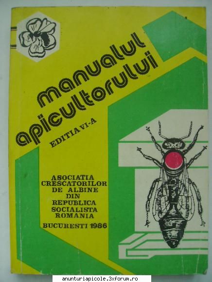 Scot la licitatie cartea "Manualul apicultorului", editia a VI-a - Scot la licitatie cartea - DIVERSE