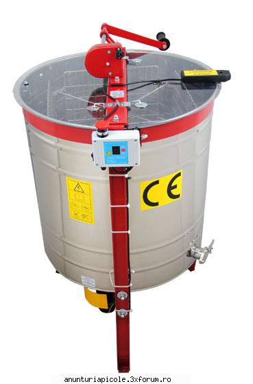 Unelte apicole, echipamente - Centrifuga manuala+electrica 4R pret 2700 ron cu - VANZARI ECHIPAMENTE APICOLE