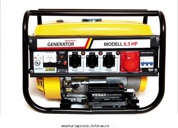 Vand Generatoare Benzina 3KVA NOI! 12v/220v/380v; 1200RON - Generator pe Benzina - VANZARI ECHIPAMENTE APICOLE