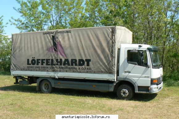 Vand camion 7,5 t Mercedes -atego 815 - unstupar - VANZARI - CUMPARARI AUTO