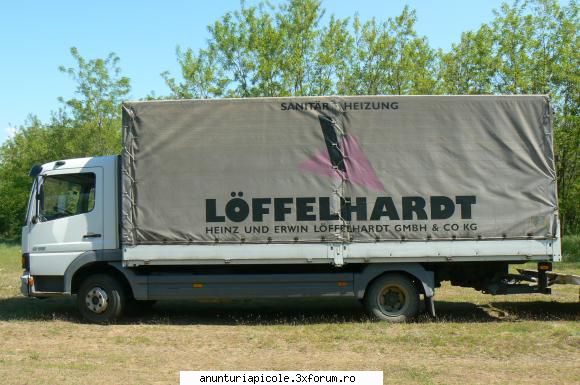 Vand camion 7,5 t Mercedes -atego 815 - unstupar - VANZARI - CUMPARARI AUTO