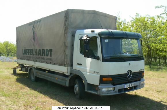 Vand camion 7,5 t Mercedes -atego 815 - unstupar - VANZARI - CUMPARARI AUTO