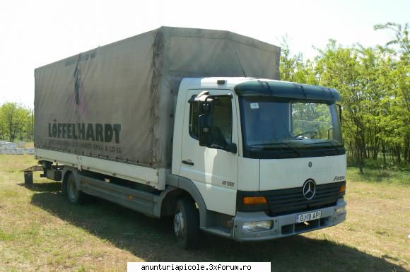 Vand camion 7,5 t Mercedes -atego 815 - unstupar - VANZARI - CUMPARARI AUTO