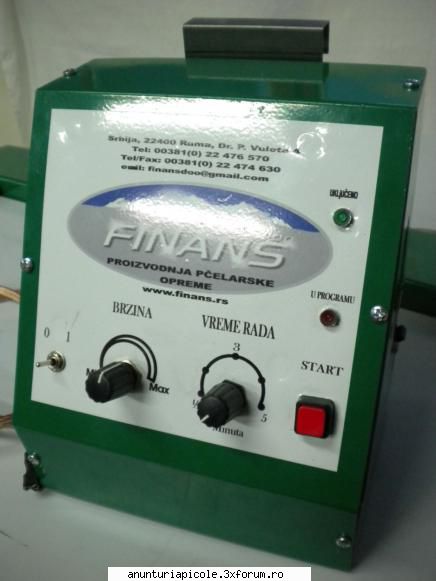 Vand echipament apicol la cele mai avantajoase preturi - Programator automat de - VANZARI ECHIPAMENTE APICOLE
