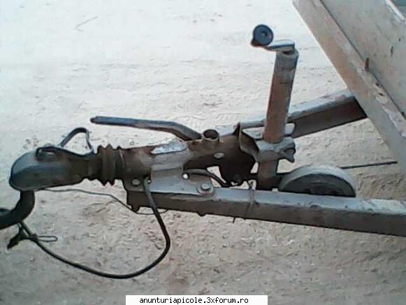poza vand remorca auto 2 axe