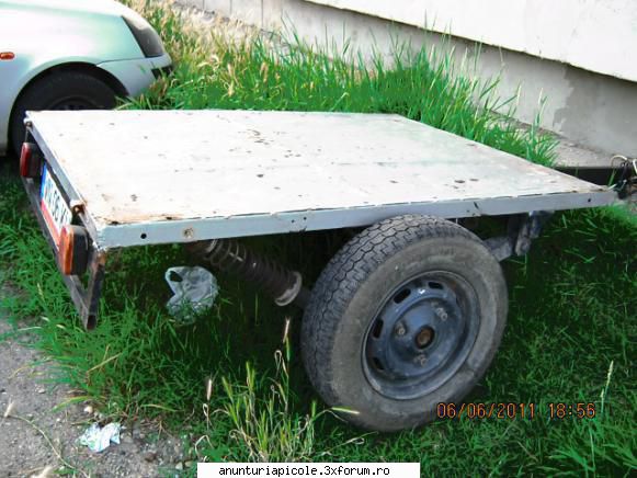 Vand remorca autoturism si palet apicol - Tot remorca fara obloane - VANZARI - CUMPARARI AUTO