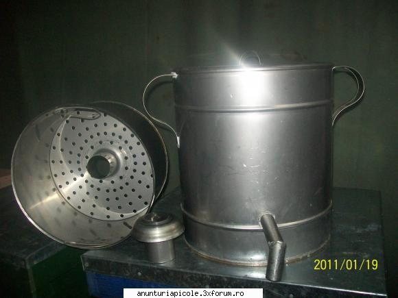 Vand topitor ceara inox - RaduR - VANZARI ECHIPAMENTE APICOLE