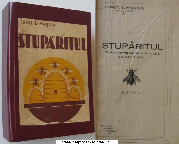 literatura apicola - vand urmatoarele carti si reviste: carti de - DIVERSE
