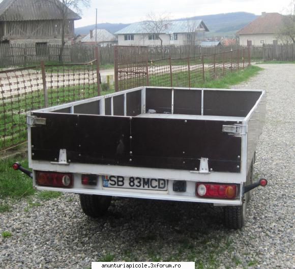 remorca dublu ax - misachem - VANZARI - CUMPARARI AUTO