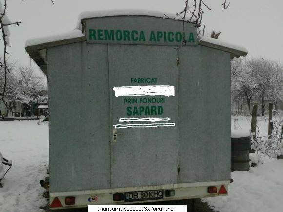 remorci apicole + camion + cauciucuri - svm - VANZARI ECHIPAMENTE APICOLE