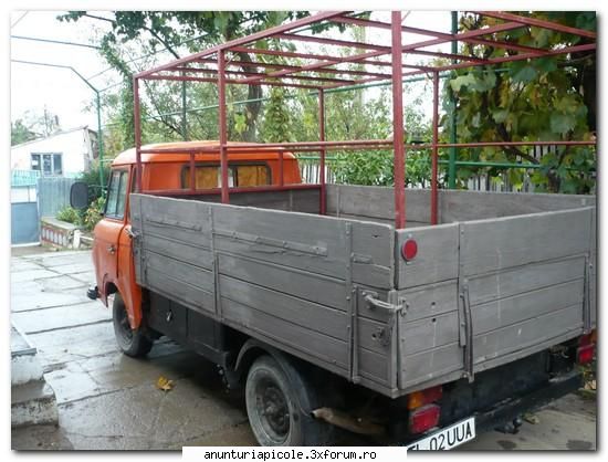 schimb stupi contra masina transport stupi - Am camioneta inmatriculata, marca BARKAS - SCHIMBURI DIVERSE