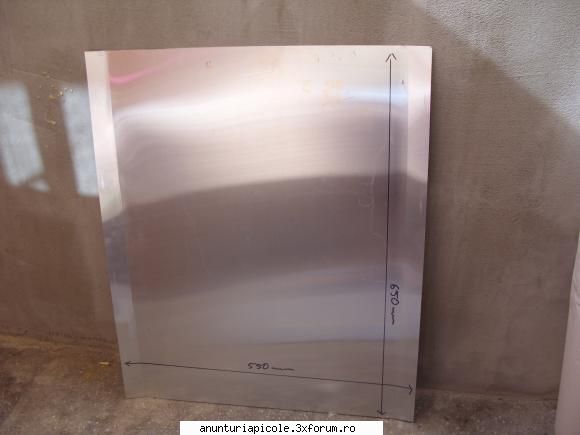 tabla aluminiu pt capace 5 ron bucata - peperon - VANZARI ECHIPAMENTE APICOLE