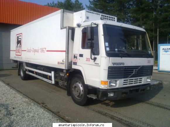 vand camion volvo - FL7,frigorific,lungime container 8,5 m,an 1998 - VANZARI - CUMPARARI AUTO