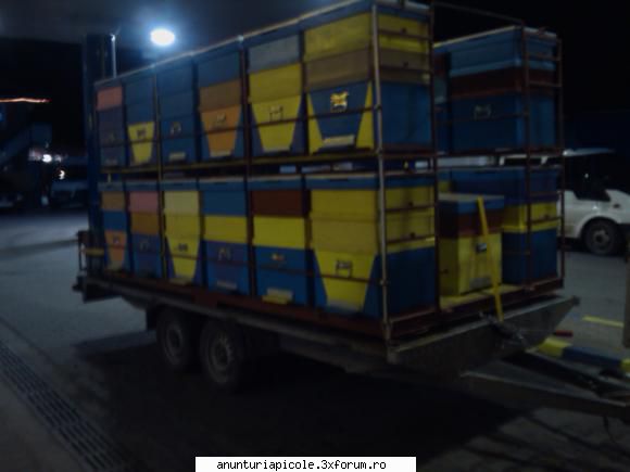 vand module pentru stupi - remorca cu modulul pe ea - VANZARI ECHIPAMENTE APICOLE