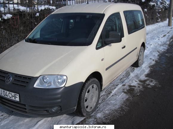 lateral vand vw caddy maxi, model 2009, ideal pentru stupari