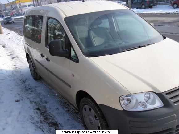 lateral vand vw caddy maxi, model 2009, ideal pentru stupari